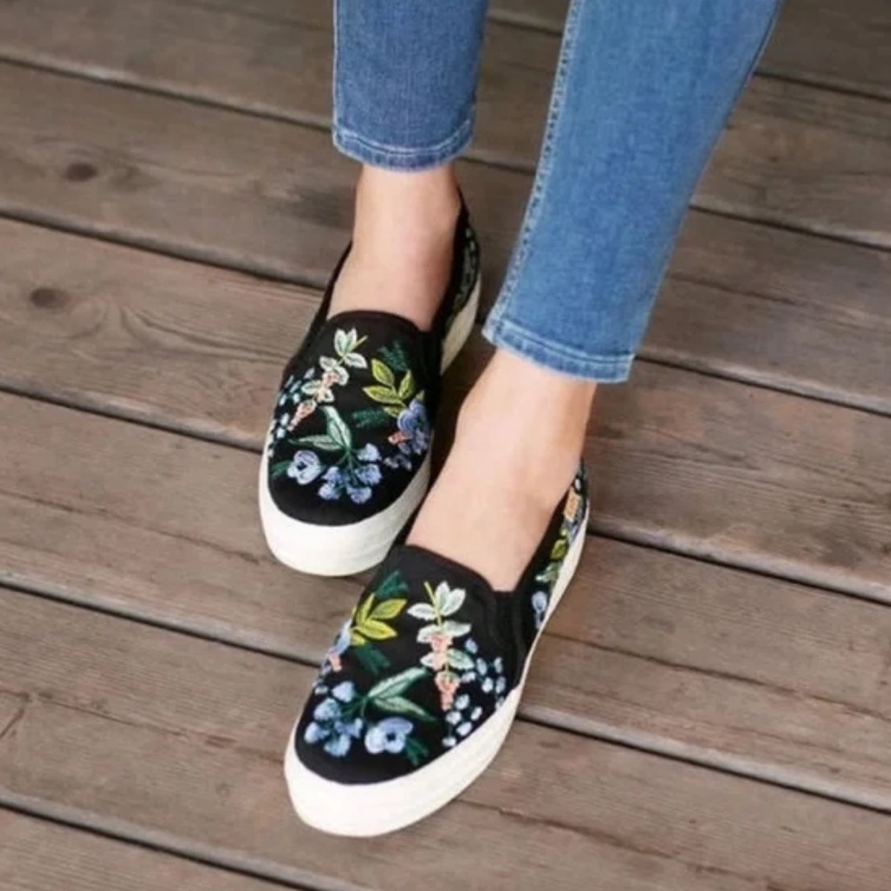 Rifle Paper Co. Platform Keds